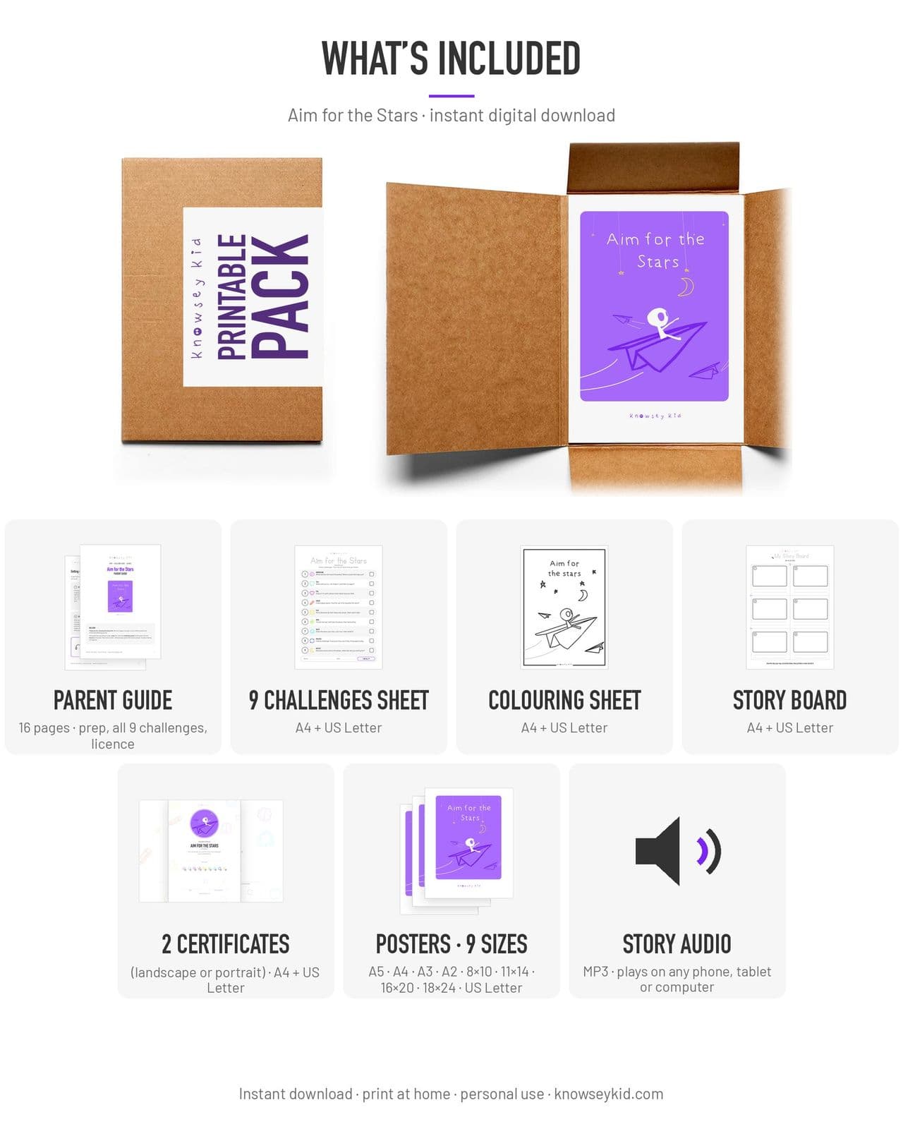 Aim for the Stars pack peek 2