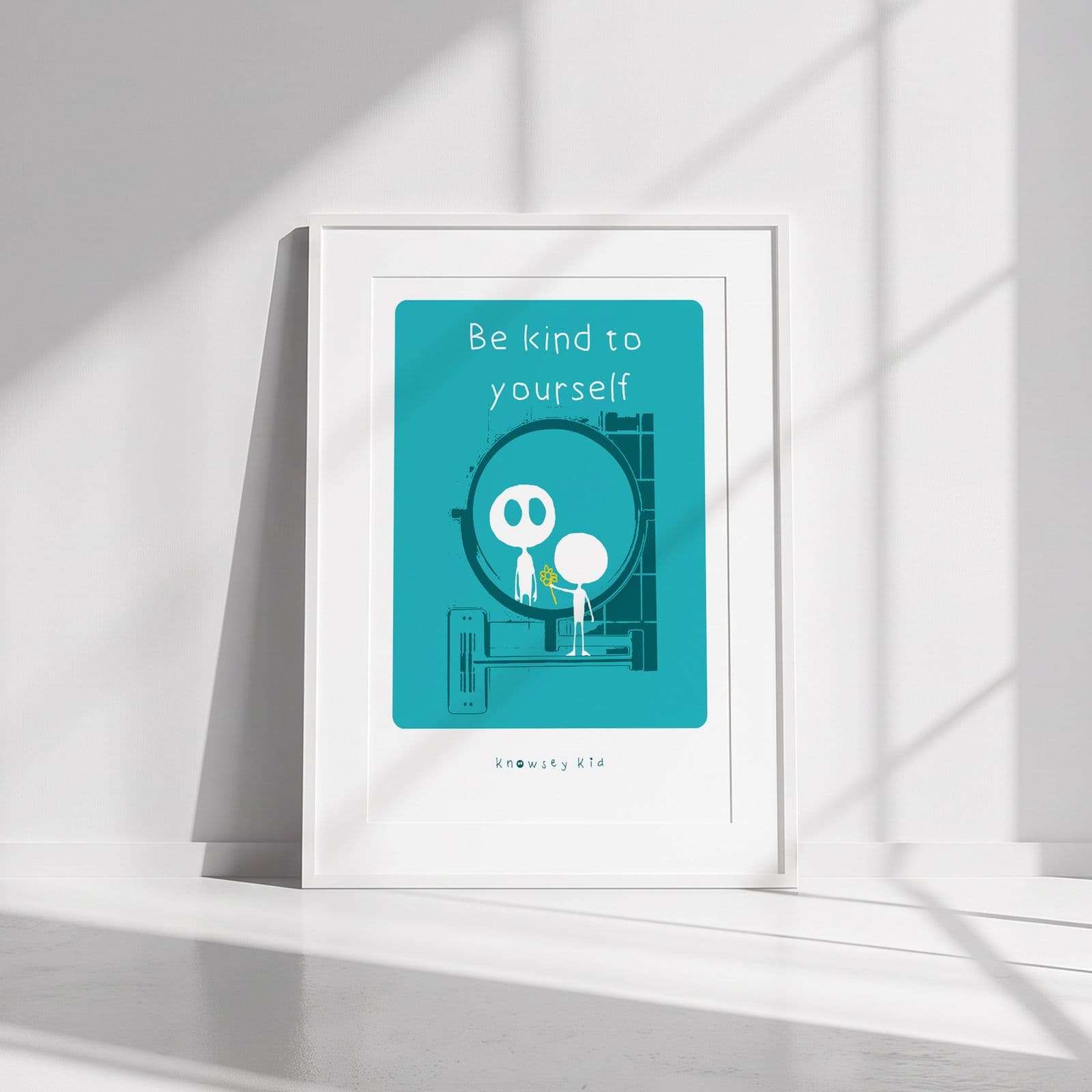 Be kind to yourself poster