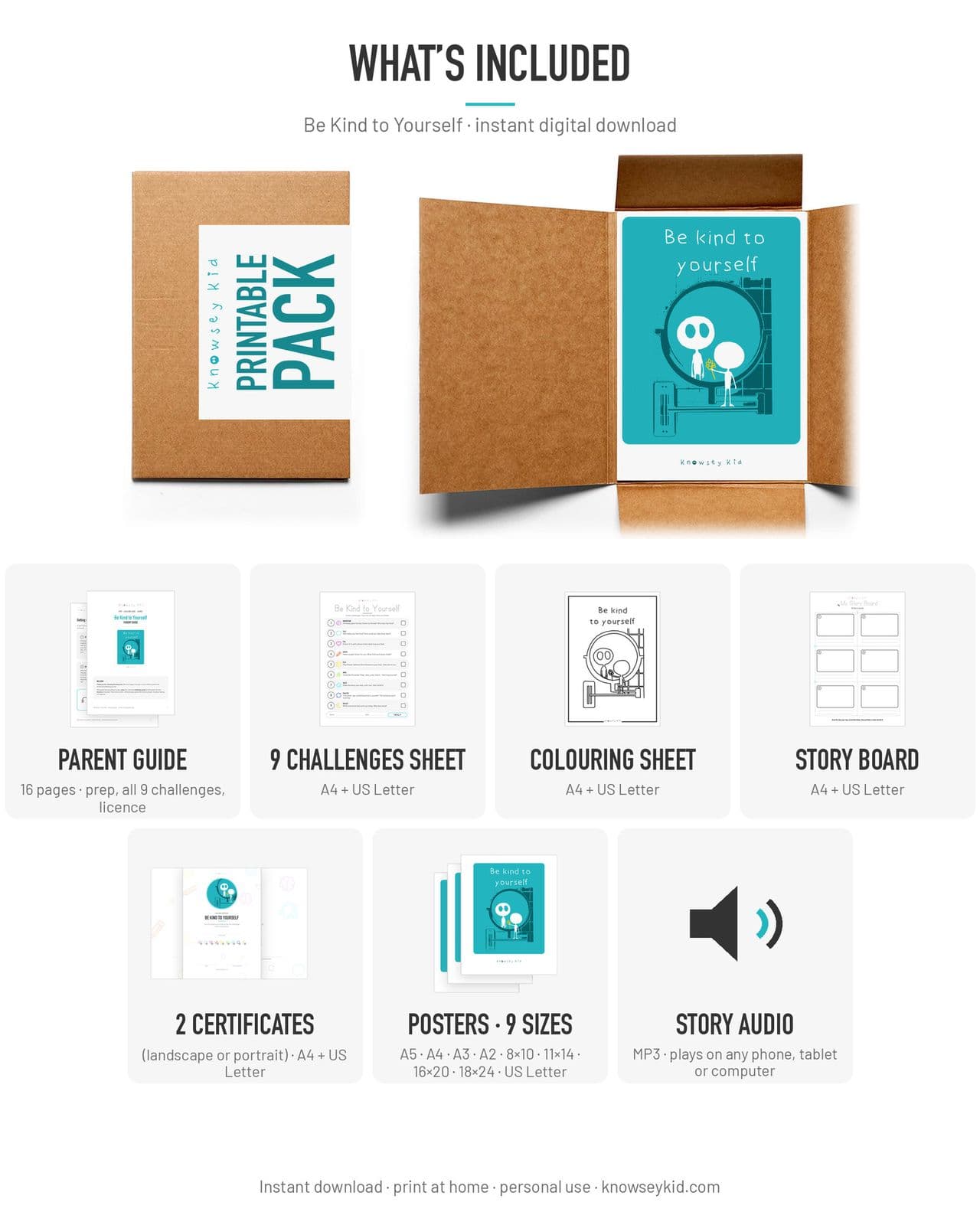 Be kind to yourself pack peek 2