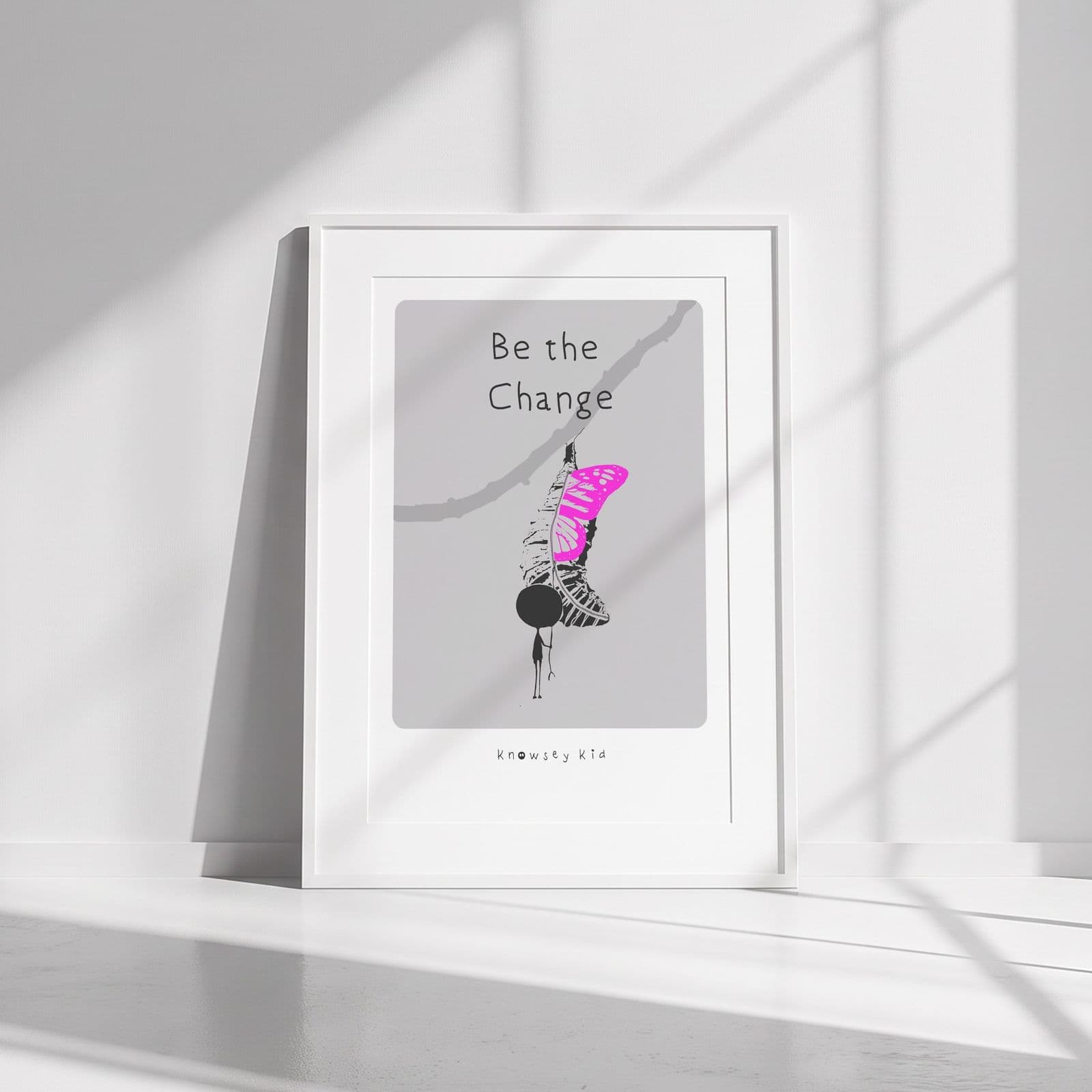 Be the Change poster