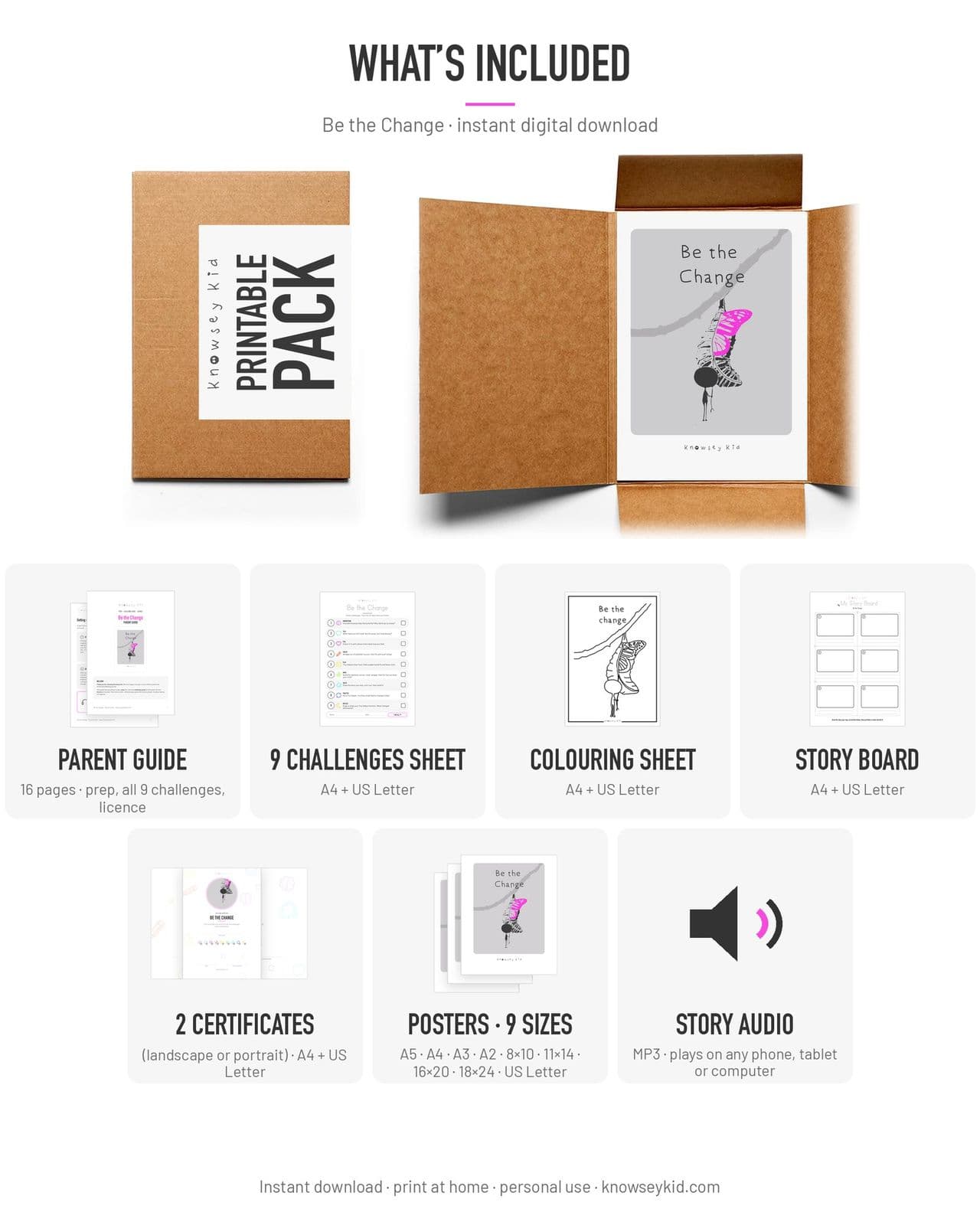 Be the Change pack peek 2