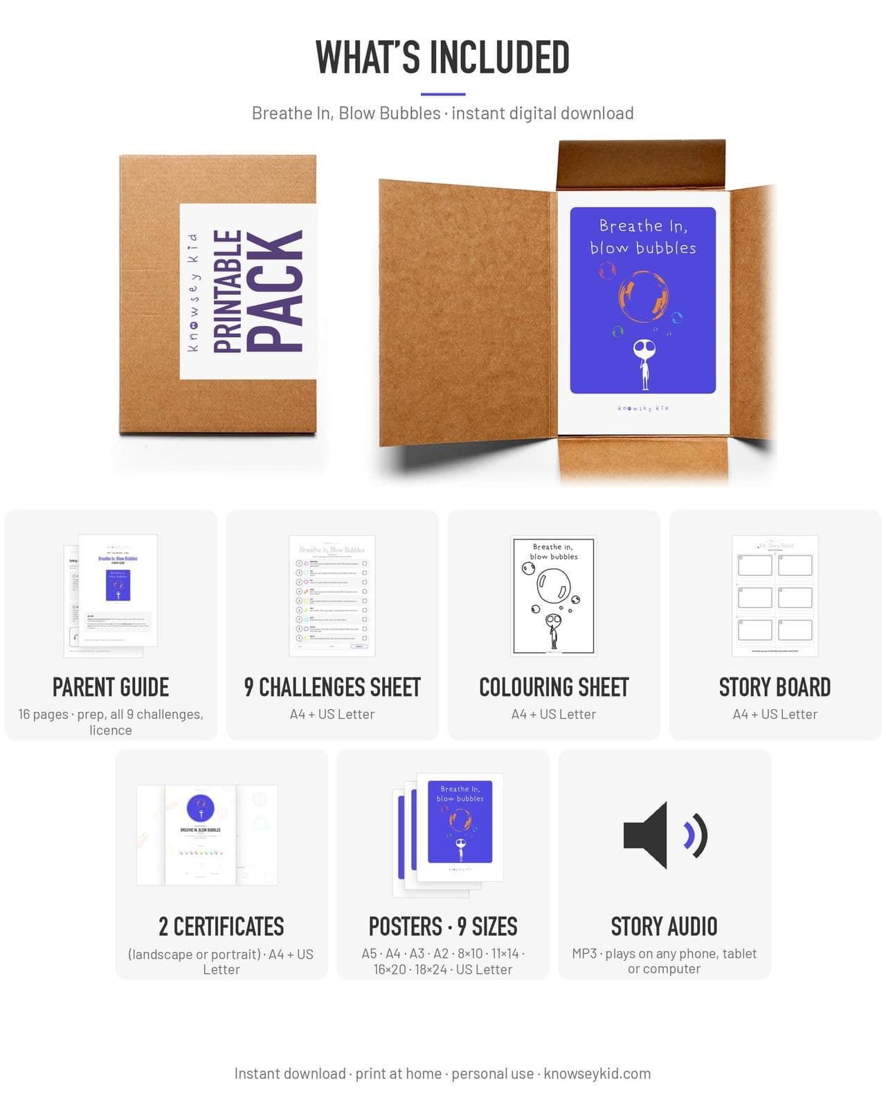 Breathe In, Blow Bubbles pack peek 2