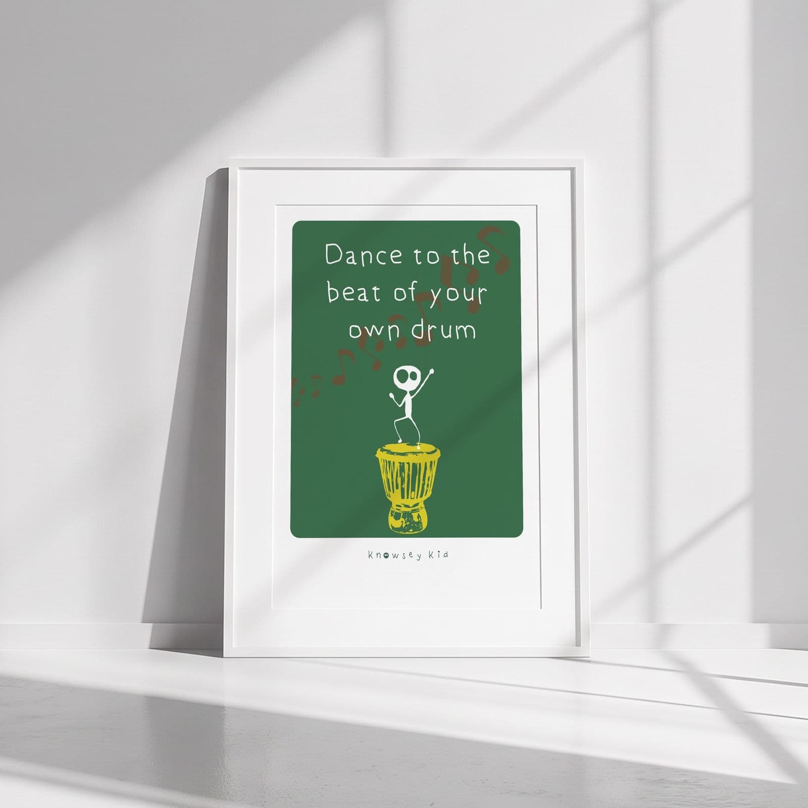 Dance to the Beat of Your Own Drum poster