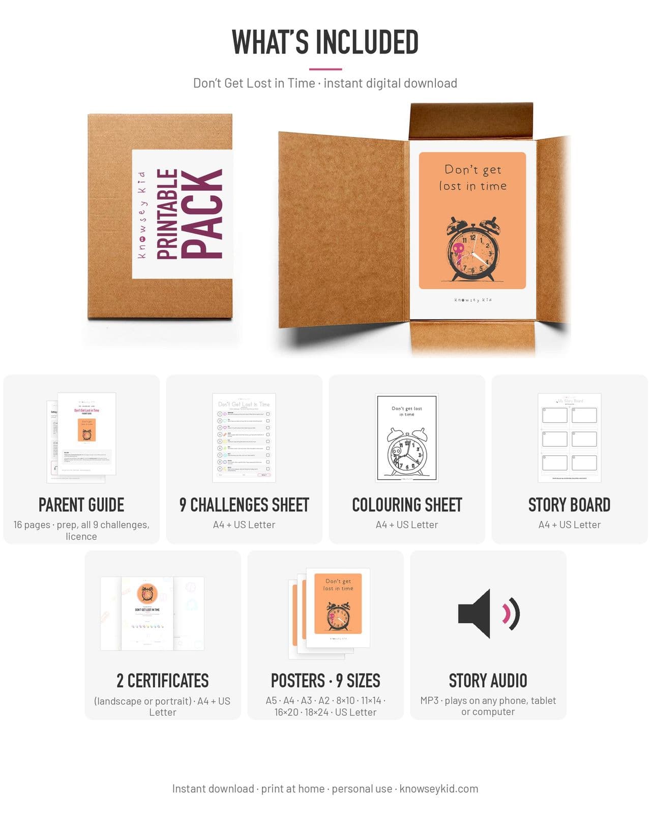 Don't Get Lost in Time pack peek 2