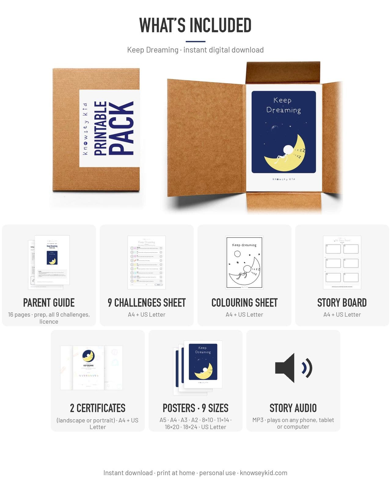 Keep Dreaming pack peek 2