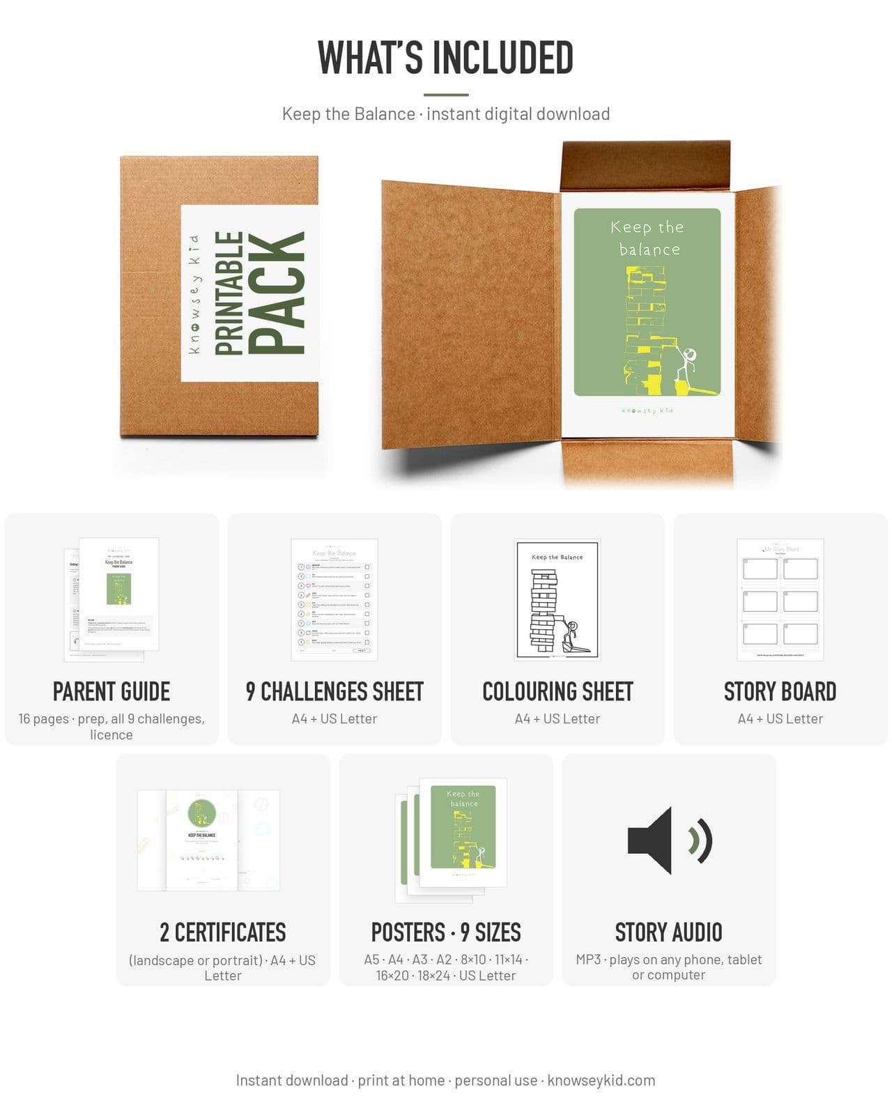 Keep the Balance pack peek 2