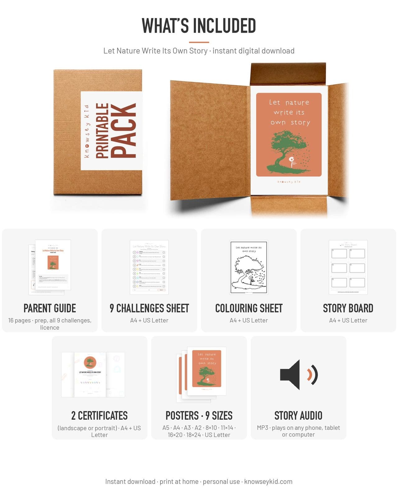 Let Nature Write Its Own Story pack peek 2